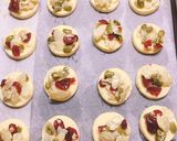 クリスマスカラーのフロランタン風クッキー作り方5写真