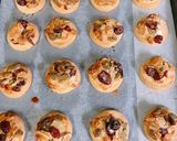 クリスマスカラーのフロランタン風クッキー作り方6写真