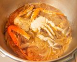 カニ風味満点・渡り蟹のトマトソースパスタ作り方7写真