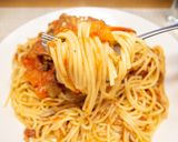 カニ風味満点・渡り蟹のトマトソースパスタ作り方12写真