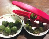 オリーブの新漬け入り玉子サンド作り方1写真