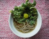 春菊天そば♪作り方3写真