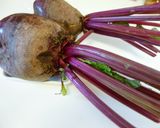ビーツの茎のきんぴら作り方1写真