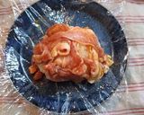 少量＆コマ肉♪節約肉巻きおにぎり作り方2写真