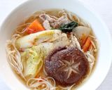 簡単・具沢山【鍋風にゅうめん】素麺・煮麺作り方7写真