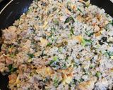 鮭&高菜の卵チャーハン★☆作り方2写真