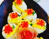 クリスマスツリーお寿司☆作り方2写真