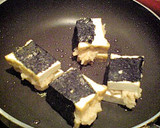 簡単♪厚揚げのシーチキンサンド磯部焼き作り方2写真