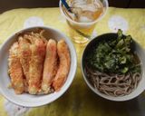一見、かに天丼^^♪作り方5写真