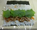 ラップで簡単!キムパ♪大葉入り♪作り方13写真