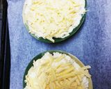 炊飯チキンライスのホワイトドリア★☆作り方4写真