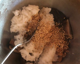 納豆と椎茸の佃煮風のご飯作り方3写真