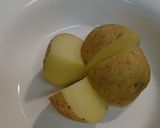 じゃが芋ごぼう鶏ひきあんかけ作り方6写真