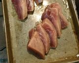 カツオ炙り刺身作り方1写真