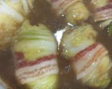 クリスマスカラーのロール白菜作り方10写真