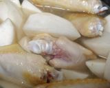 蕪と手羽の出汁煮込み作り方3写真
