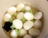 カブとエビのくず煮作り方7写真
