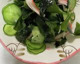 きゅうりとワカメの酢の物～かぼすでどうぞ作り方11写真