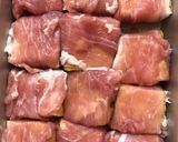 油揚げ豚肉巻きのポン酢甘辛焼き★おつまみ作り方3写真