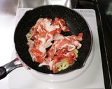 豚肉とネギの醤油炒め作り方3写真