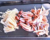 たっぷりキノコと卵のスープ作り方1写真
