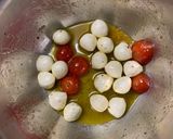 トマトのカプレーゼ★クリスマスツリー作り方4写真