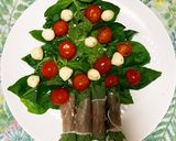 トマトのカプレーゼ★クリスマスツリー作り方5写真