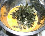 海苔入り♡卵焼き作り方1写真