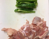 【簡単】鶏肉とピーマンのオイスター炒め作り方1写真