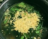 牛丼の具の残りでスタミナ中華スープ作り方4写真