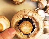 マッシュルームのパン粉焼き作り方1写真