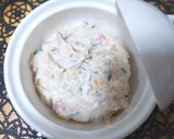 チーズディップ梅おかか風味♪作り方4写真