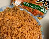 クリスマスに☆チキンライスまんまるリース作り方1写真