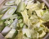 白だしで豚バラ野菜鍋作り方4写真