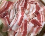 白だしで豚バラ野菜鍋作り方5写真