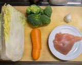 鶏胸肉の野菜あんかけ作り方1写真