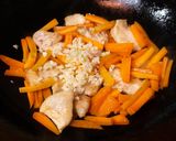 鶏胸肉の野菜あんかけ作り方4写真