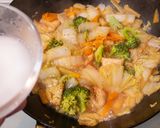 鶏胸肉の野菜あんかけ作り方6写真