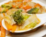 鶏胸肉の野菜あんかけ作り方9写真