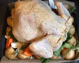 Xmasローストチキンバルサミコソース作り方12写真