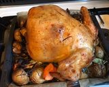Xmasローストチキンバルサミコソース作り方13写真