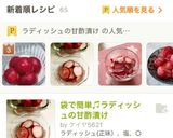 袋で簡単♫ラディッシュの甘酢漬け作り方5写真