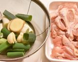 手羽元で簡単♪サムゲタン風煮込み作り方1写真