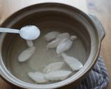 生姜香る鶏ササミと生スピルリナのおかゆ作り方3写真
