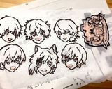 すとぷりキャラチョコデコレーションケーキ作り方3写真