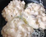 外サク中ふわ♡りんごとバナナのパンケーキ作り方3写真