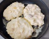 外サク中ふわ♡りんごとバナナのパンケーキ作り方4写真