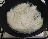 セリとさんま缶のおろしレモスコ水浸パスタ作り方5写真