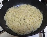 セリとさんま缶のおろしレモスコ水浸パスタ作り方6写真