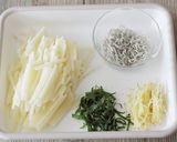 しょうが入りハッシュドポテト作り方1写真